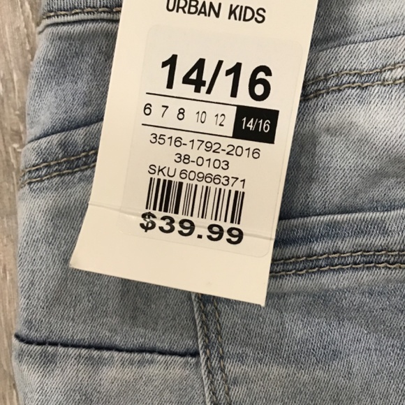 Girls distressed skinny jeans - Picture 3 of 3